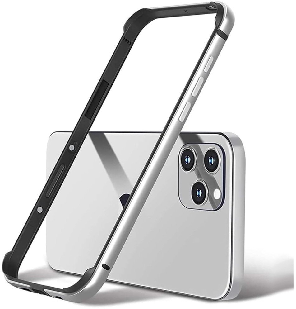 Etui Supero Bumper Slim do iPhone 16 Pro Max, srebrne