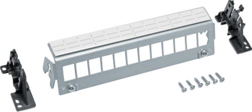 Hager Złącze modułowe 12 x RJ45 Keystone na szynę (FZ12MK)