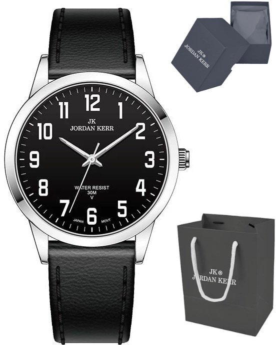 Zegarek Jordan Kerr LG008-01 IPS męski czytelny 44 mm .