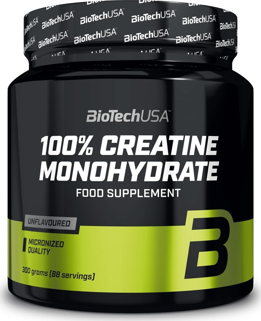 Bio Tech BioTechUSA - 100% Monohydrat Kreatyny, Bezsmakowy, 300g