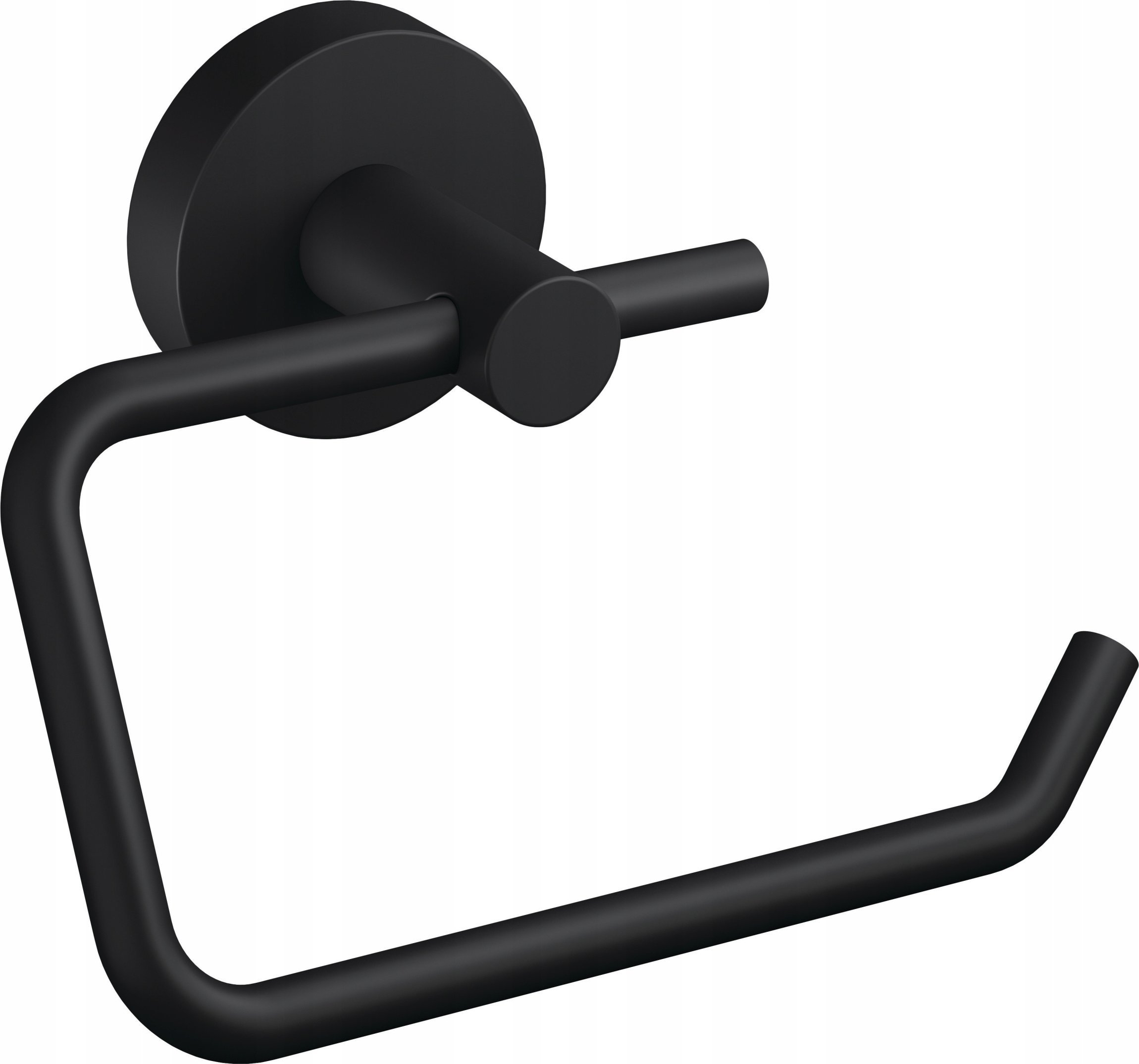 Tesa TESA MOON BLACK Uchwyt na papier toaletowy Klej metalowy