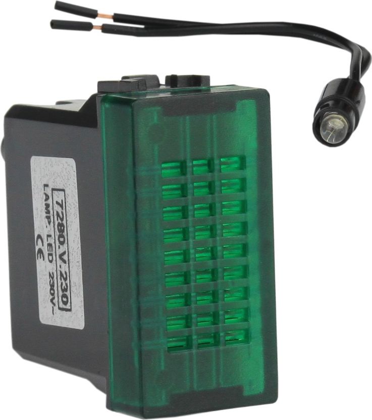 Marlanvil Kontrolka LED GREEN 230V Marlanvil 2147