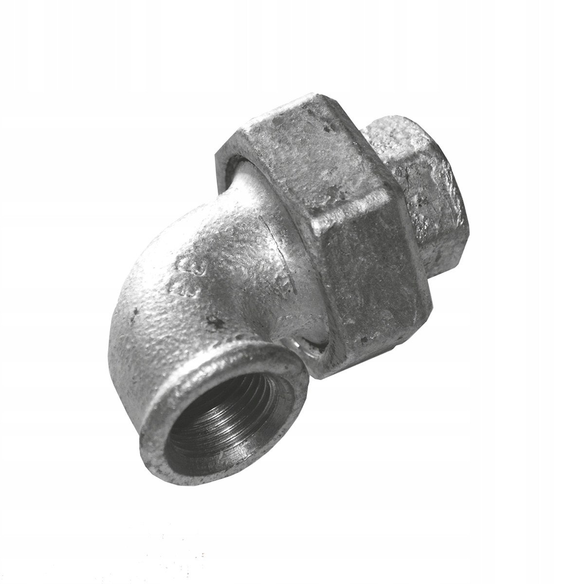 Dwuzłączka nakrętna kolankowa 3/4" (DN20) UA1 ocynk