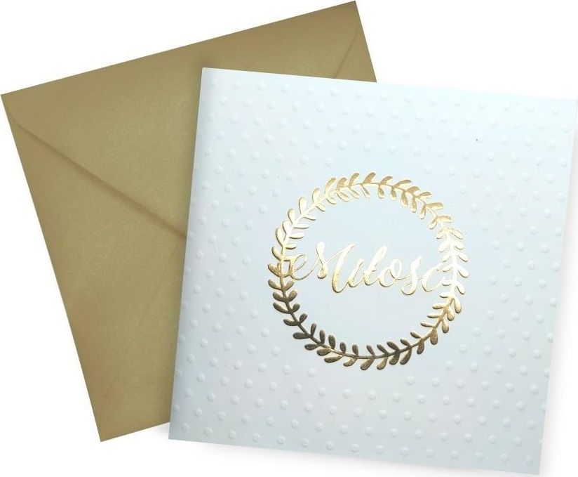 HENRY Karnet KW Tłoczenie Ślub MIłość