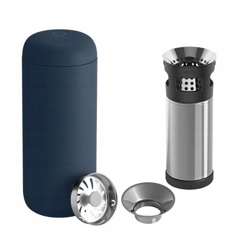 Fellow - Carter Infuser Set - Kubek Carter Move Mug Granatowy 473 ml + Zaparzacz Carter Infuser