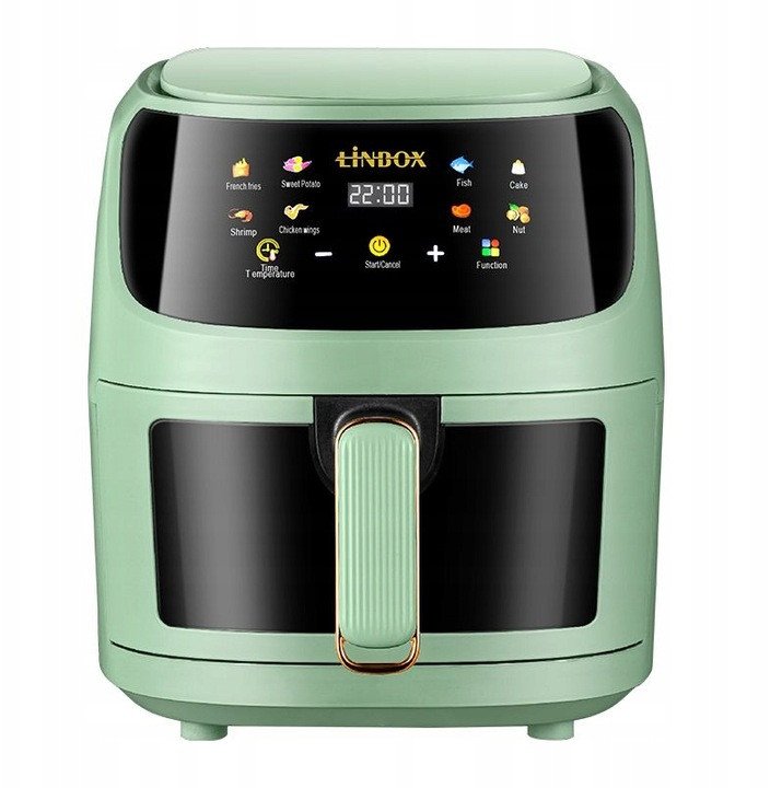 Frytkownica beztłuszczowa 5502 Linbox zielona