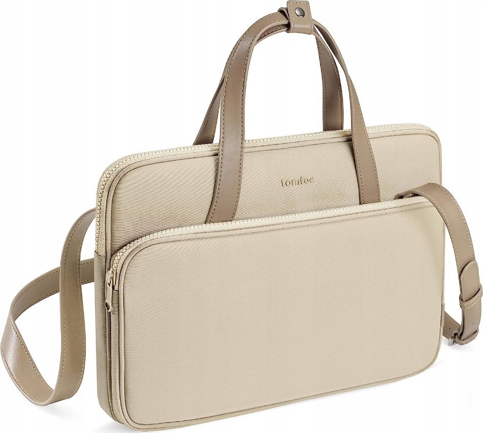 Torba Tomtoc tomtoc Shoulder Bag - 14" and 13" MacBook Pro / Air, Khaki