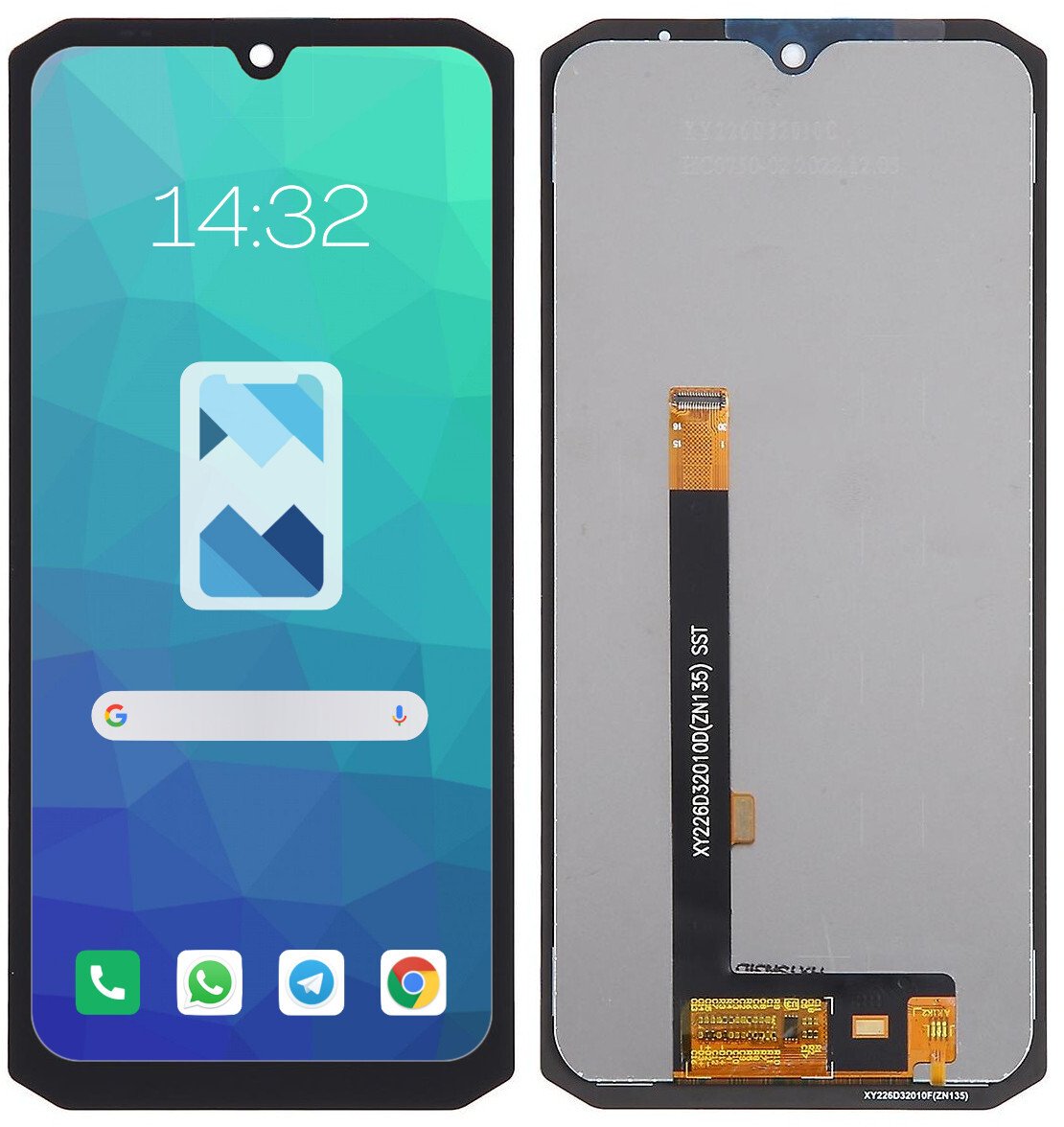 Wyświetlacz LCD Szybka Ekran do DooGee S98 Pro