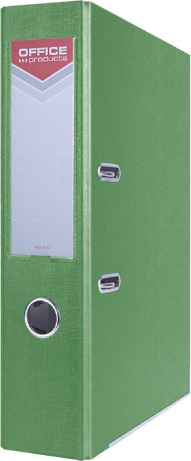 Segregator Office Products Officer dźwigniowy A4 75mm zielony (PBSX0763)