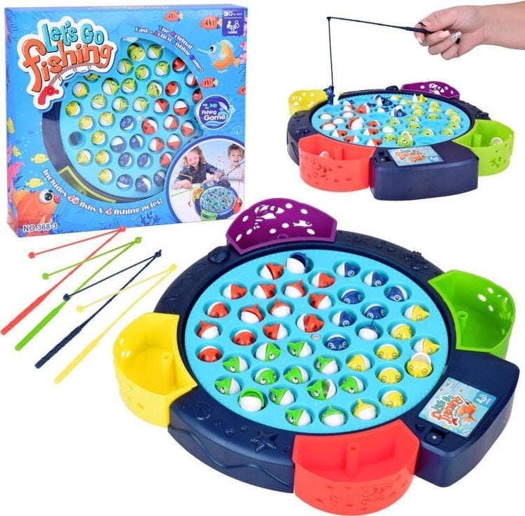 Jokomisiada Gra Łowienie Ryb - Zręcznościowa Zabawa dla Całej Rodziny (ZA5259)