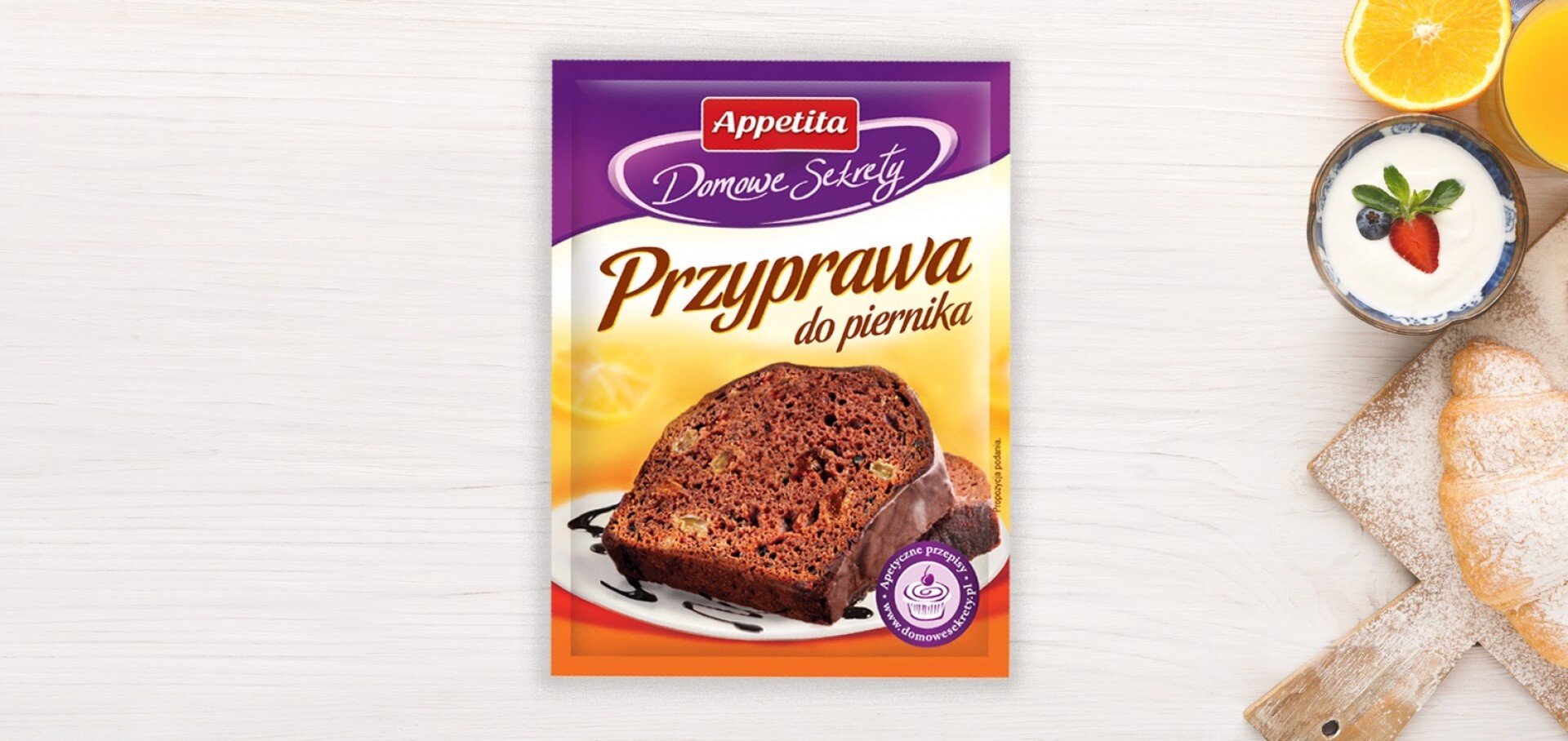 Appetita Domowe Sekrety Przyprawa do piernika 20 g x 10 sztuk