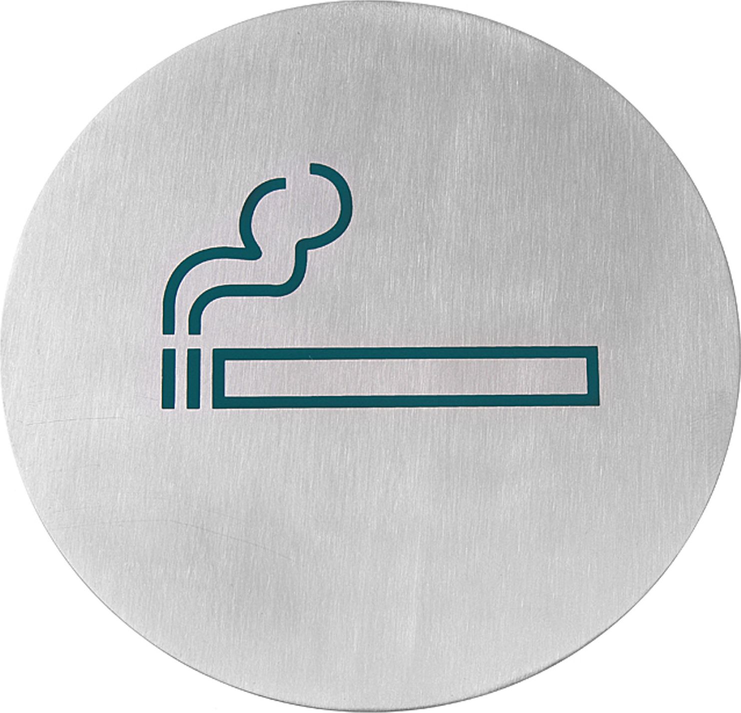 Hendi Tabliczka informacyjna samoprzylepna DLA PALĄCYCH stal nierdzewna śr. 160mm - Hendi 663820 Tabliczka informacyjna samoprzylepna DLA PALĄCYCH sta