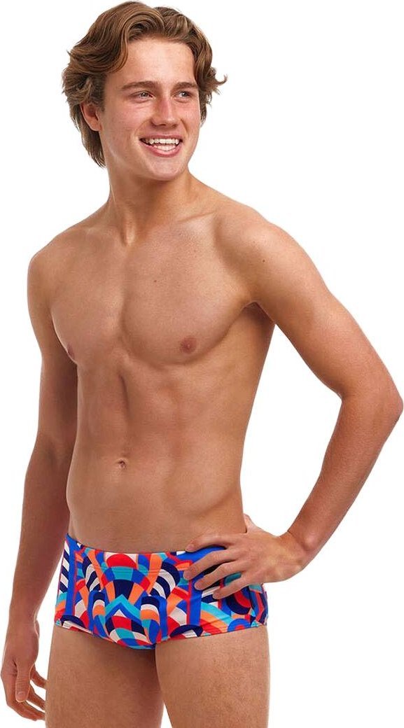 Funkita Kąpielówki chłopięce spodenki bokserki szybkoschnące Funky Trunks r.140