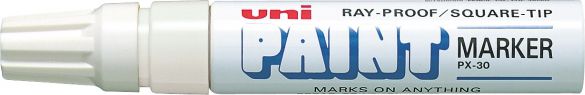 Uni Mitsubishi Pencil Marker olejowy PX30 biały (UN1058)