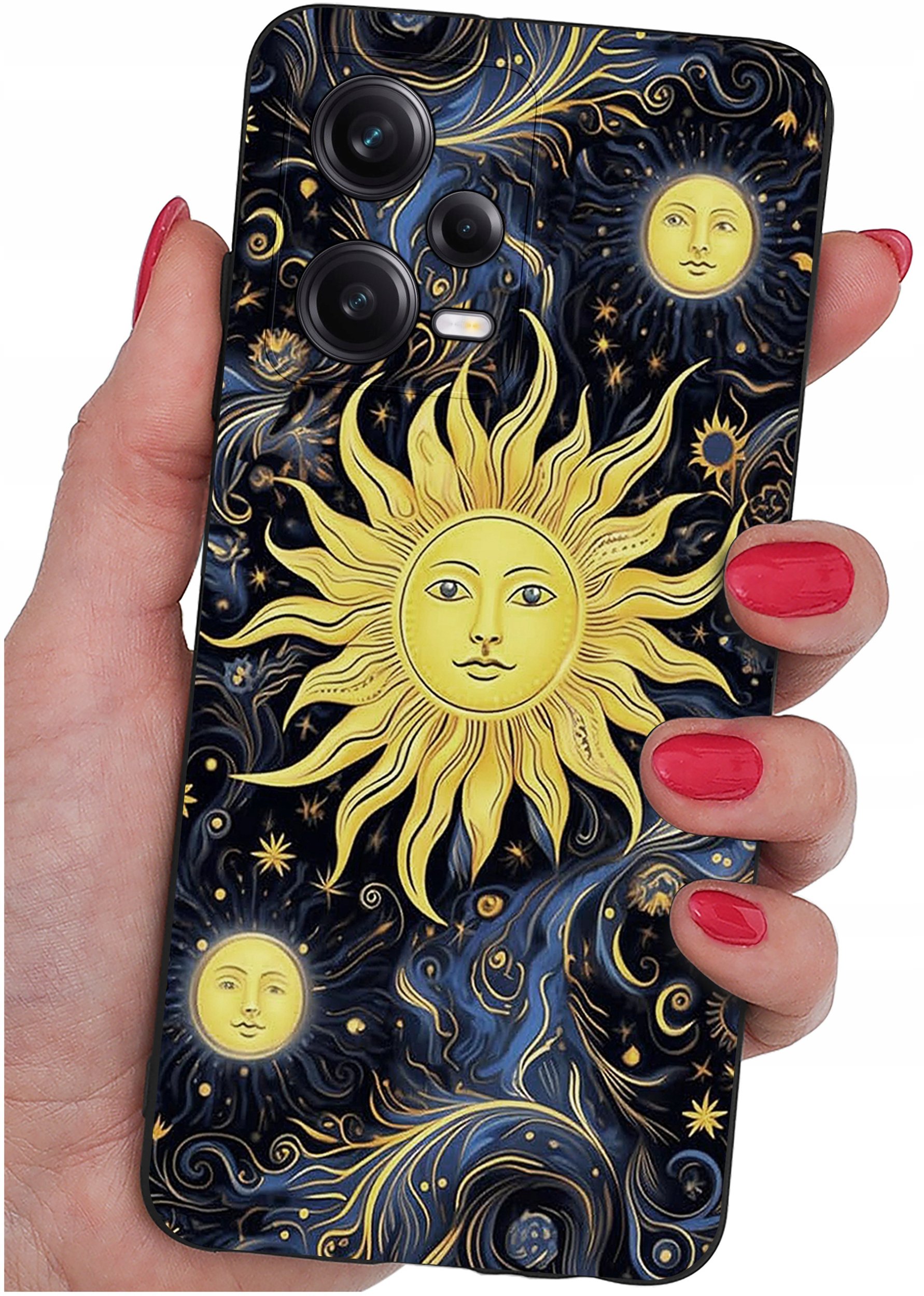 ETUI do Xiaomi Redmi Note 12 5G |Poco X5 5G | WZORY | SILIKONOWE MATT SZKŁO