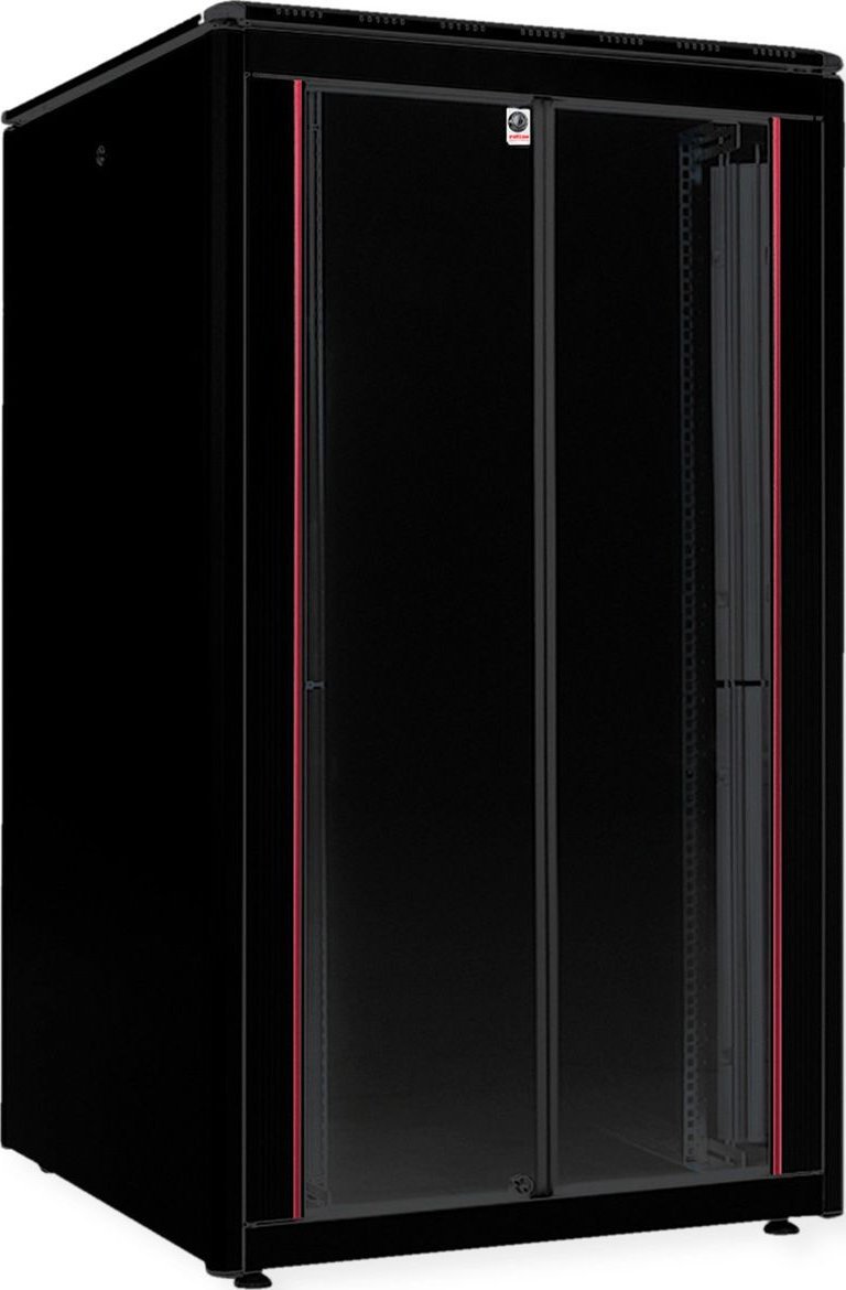 Szafa Roline ROLINE Netzwerkschrank Pro 48,26cm 19Zoll 26 HE 800x800 BxT Glast�r schwarz