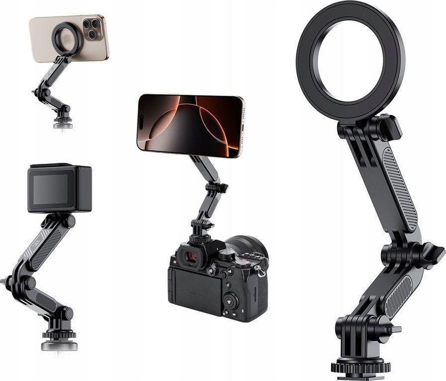 Uchwyt Magnetyczny Magnes MagSafe na 1/4'' ISO System GoPro do Telefonu / MS-CS1