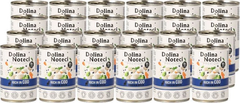 Dolina Noteci Premium z dorszem 24x400g