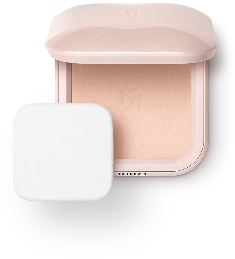 KIKO Skin Lover Refining Face Powder Foundation nawilżający i wygładzający podkład w pudrze 03 Rosy Milk 10g