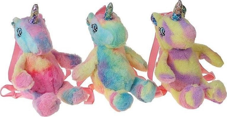 Plecak pluszowy Jednorożec MIX