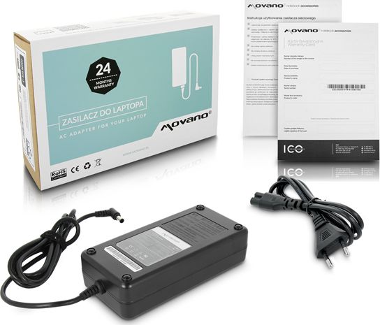 Zasilacz do laptopa Movano 150 W, 4.4 mm, 7.7 A, 19.5 V (ZZ/SON19577)