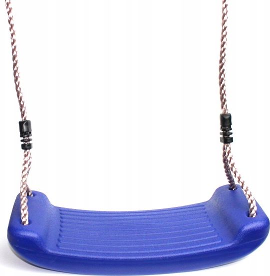 Huśtawka AllForBaby Huśtawka plastikowa, płaska mocna niebieska (3004)