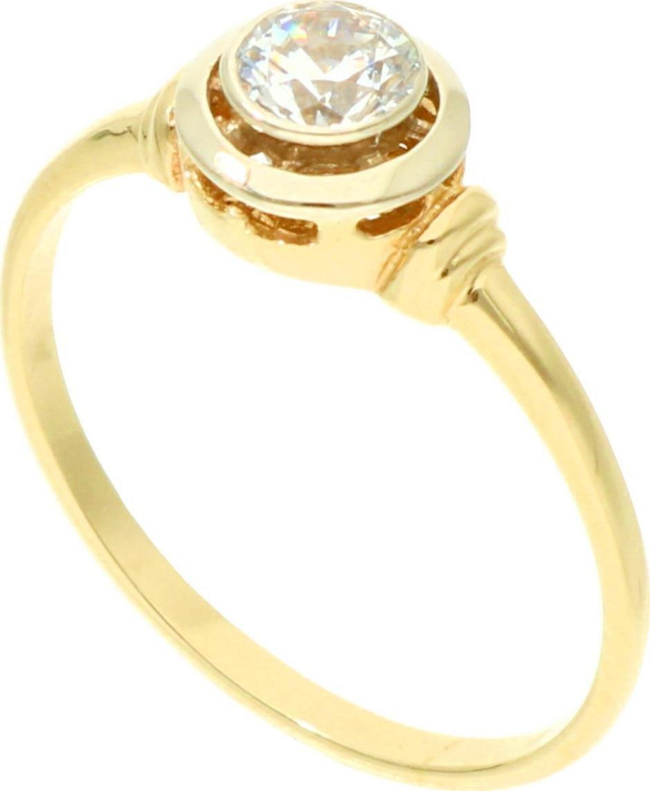 Rosanto Złoty pierścionek z cyrkonią roz. 20 585 14k