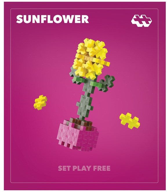 Plus-Plus roślinki Sunflower 4340 10525