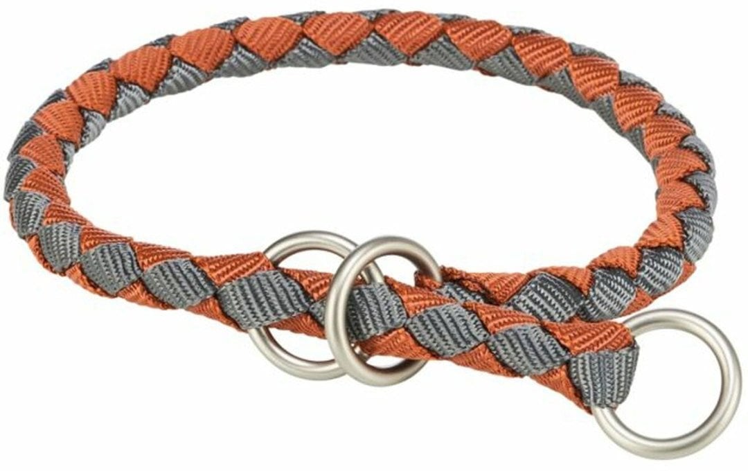 Obroża treningowa Trixie Cavo Pomarańczowy Grafit M/L 43-51 cm