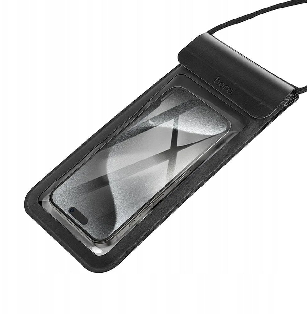 Wodoodporne etui na telefon Hoco IP68 240 x 120 x 15 mm HX53 czarne