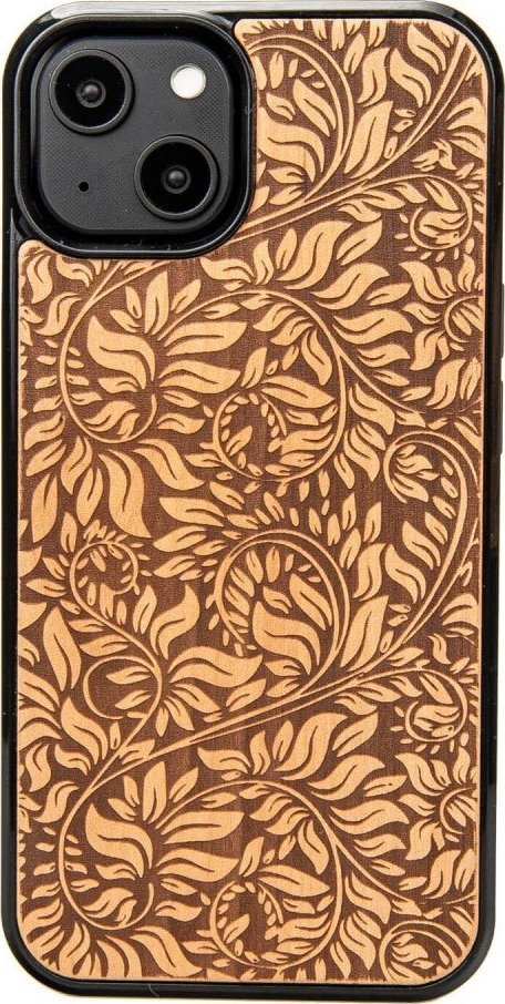 BeWood Drewniane Etui Bewood na iPhone 14 LIŚCIE JABŁOŃ