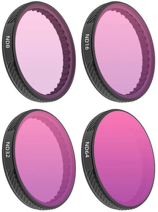 Zestaw Filtrów ND8+ND16+ND32+ND64 Sunnylife 073526 Sunnylife
