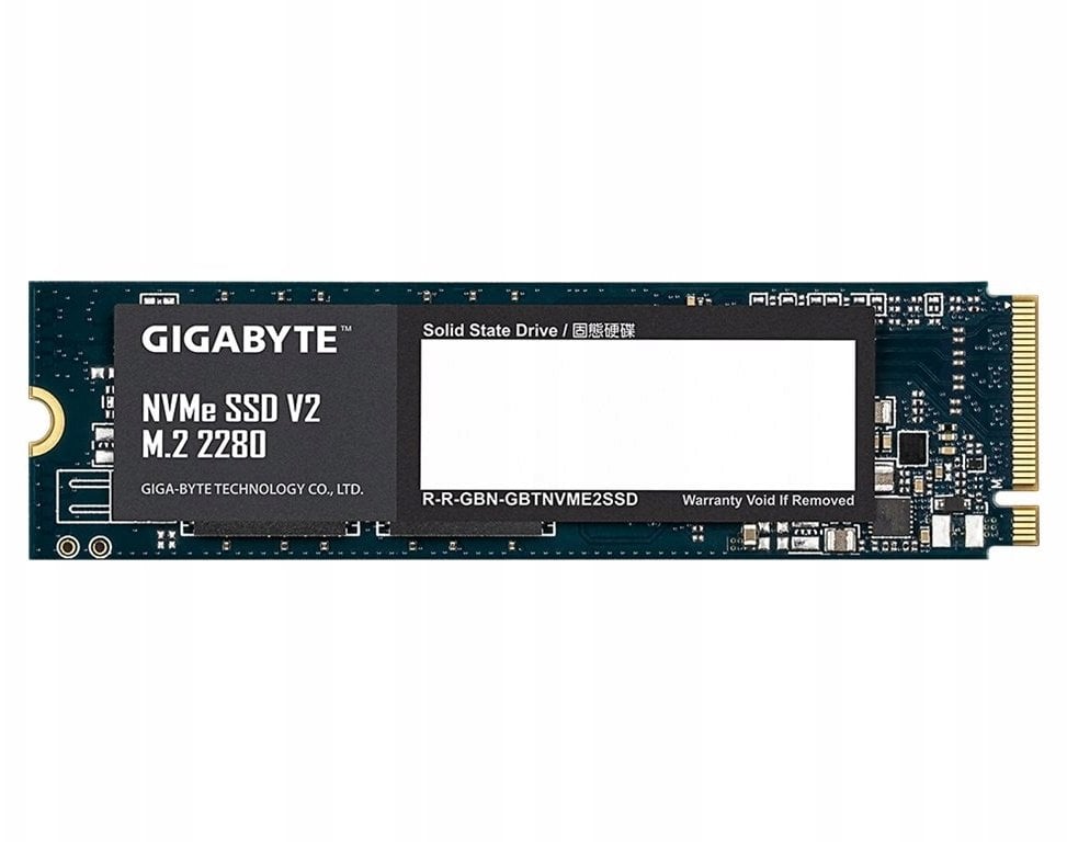 Dysk SSD Gigabyte SSD NVMe V2 256GB, PCIe Gen3x4, M.2 2280, (R:3200MB/s,W:1200MB/s)