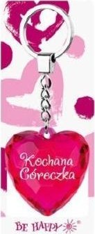 Brelok serce - Kochana Córeczka