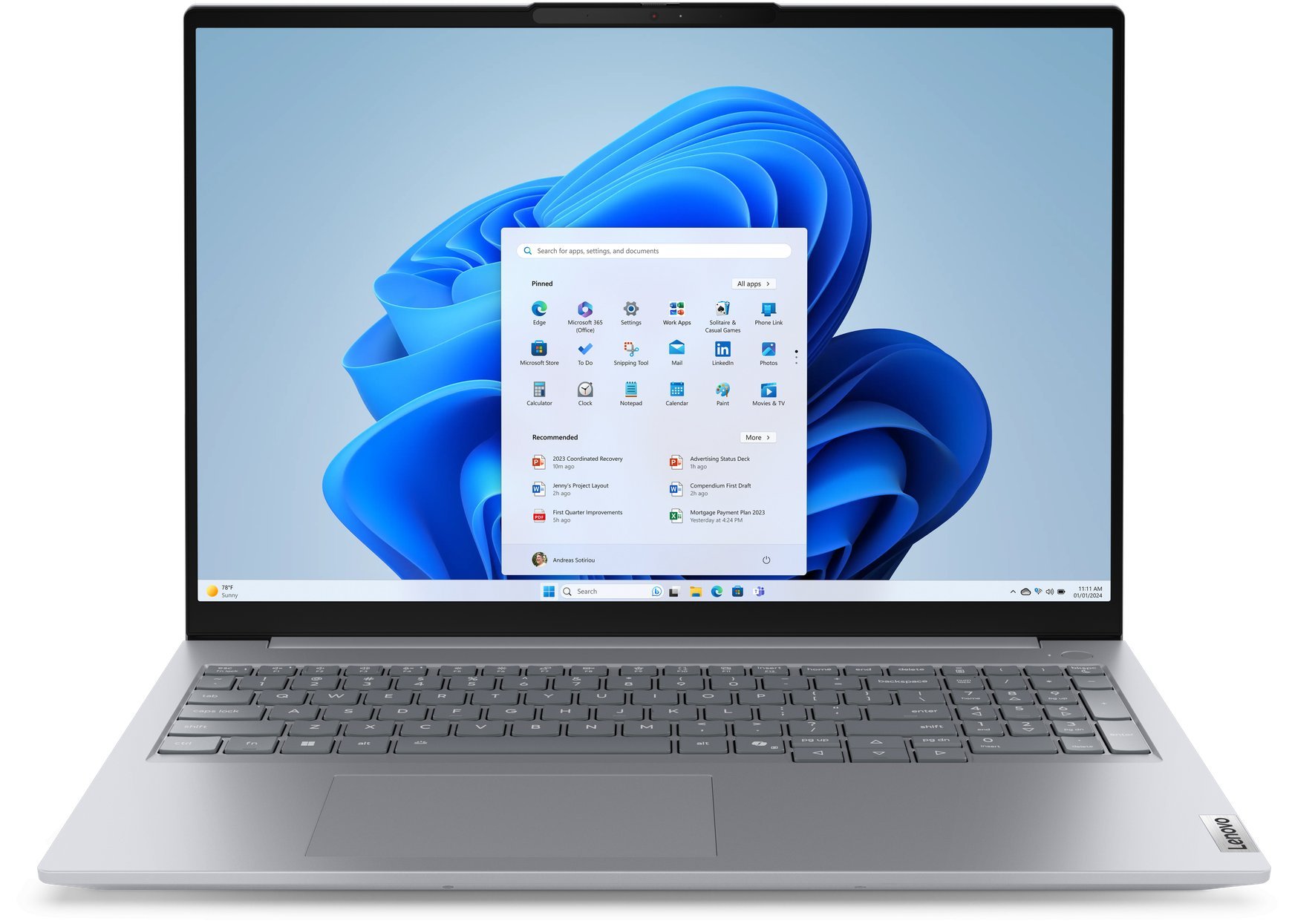 Laptop Lenovo ThinkBook 16 G8 IRL i5-13420H / 16 GB / 512 GB / W11 Pro (21SH00KHMH)