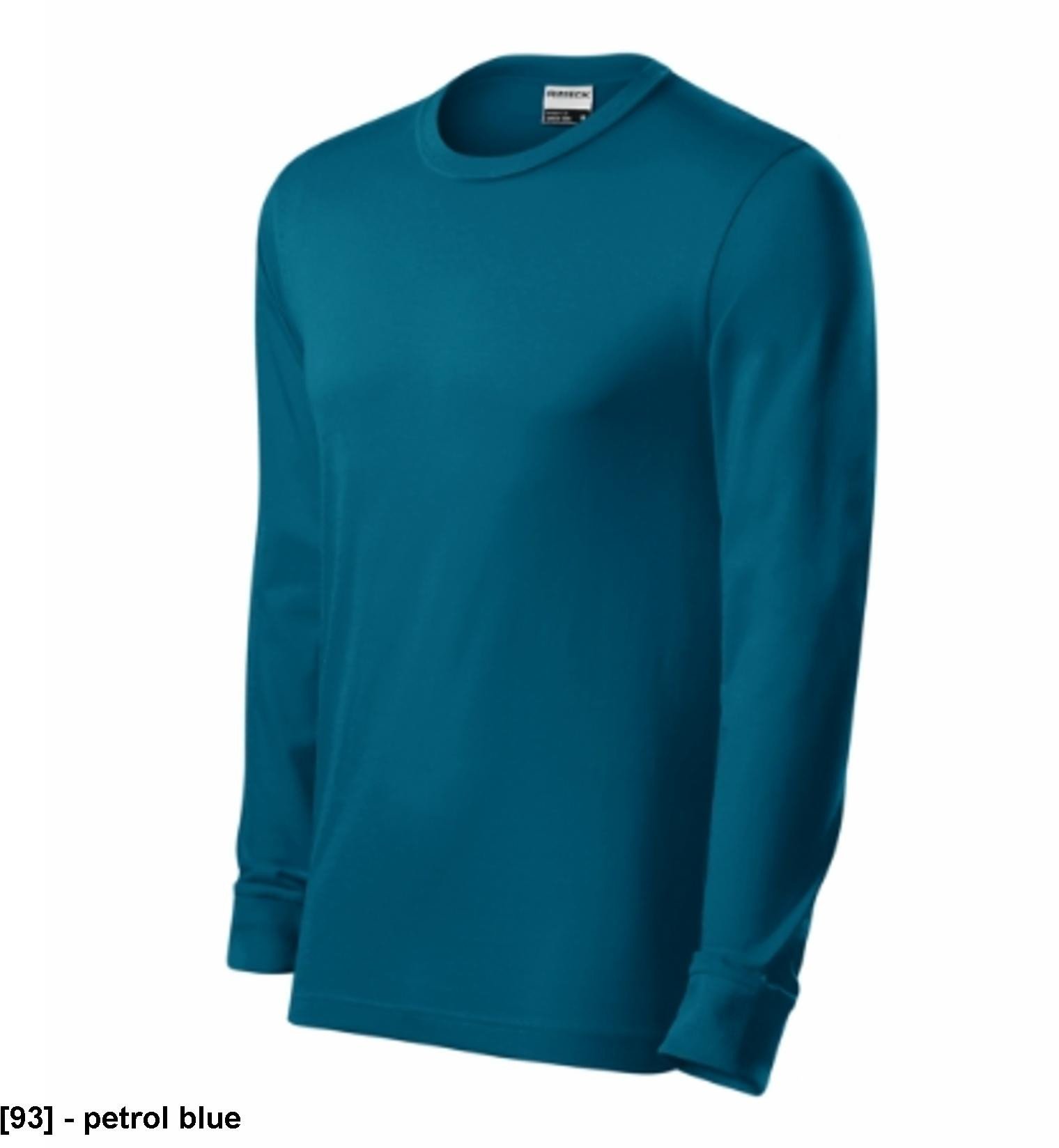 Resist LS R05 - ADLER - Koszulka unisex, 160 g/m2, 100% bawełna, - petrol blue XL