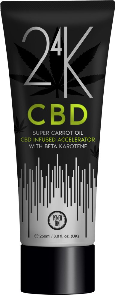 Power Tan 24k CBD Super Carrot Oil Accelerator 250ml