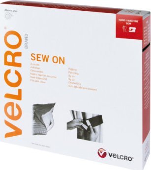 Velcro VELCRO rzep do szycia z haczykami i pętelkami 20 mm x 5 m biały