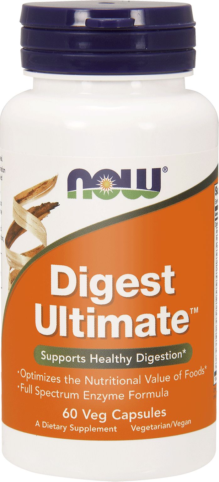 NOW Foods Digest Ultimate 60 kapsułek