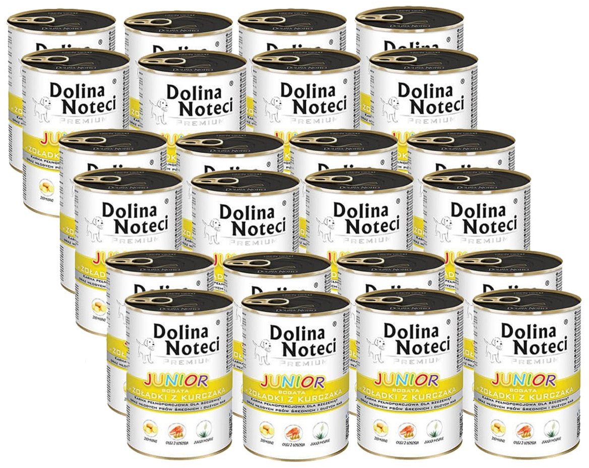Dolina Noteci Junior z kurczakiem 24x400g