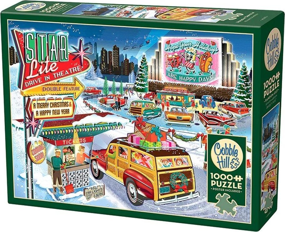 Puzzle 1000 Kino samochodowe G3