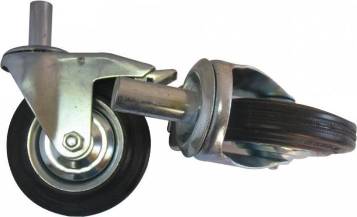 KOŁO Z HAMULCEM DO RUSZTOWANIA WARSZAWSKIEGO 160MM