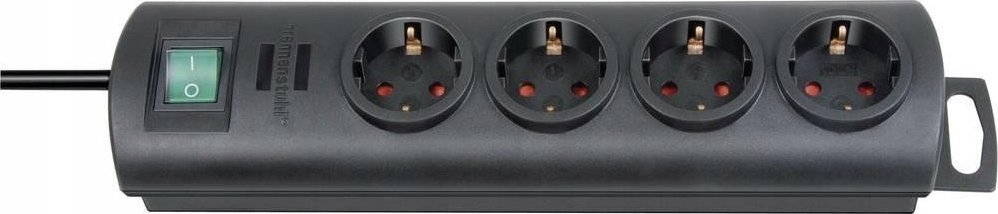 Brennenstuhl Brennenstuhl PRIMERA-LINE 4 fold black 1,5m