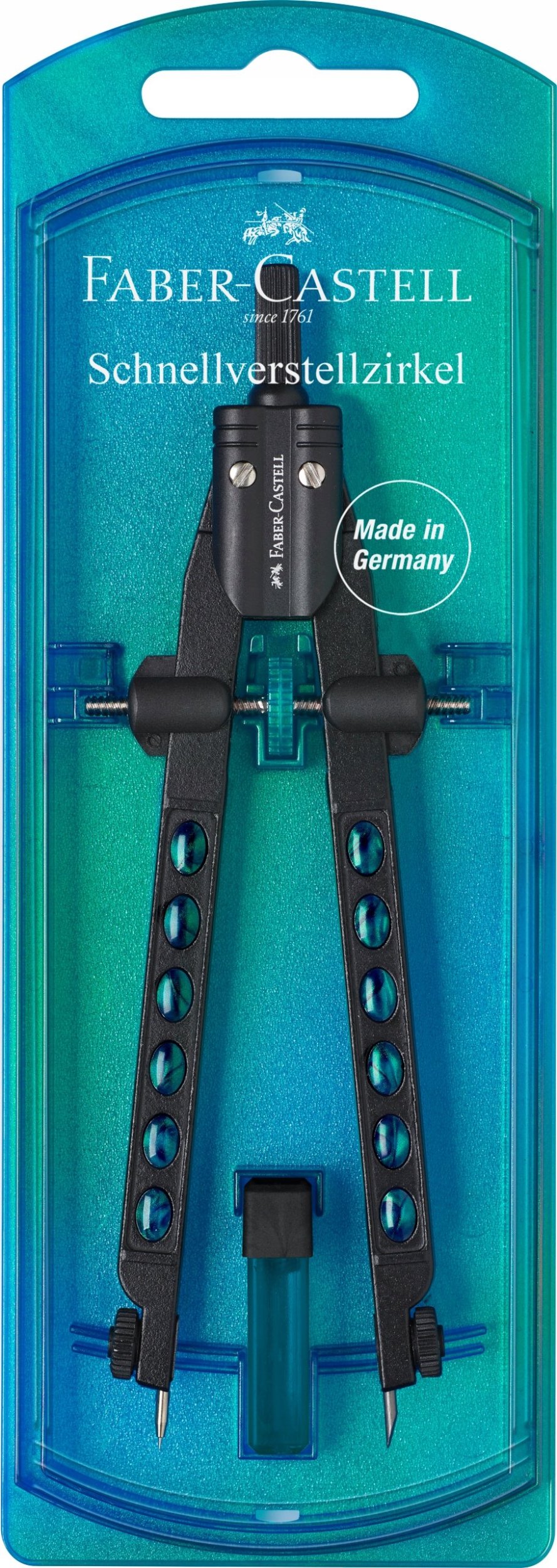 Faber-Castell Faber-Castell 174340 linijka Czarny, Niebieski 1 szt.