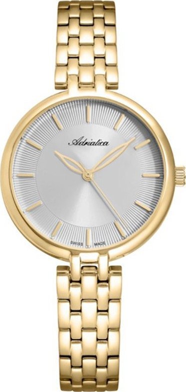 Zegarek Adriatica Zegarek damski Adriatica A3763.1113Q złoty