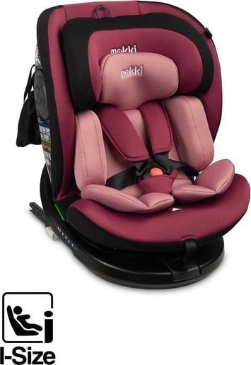 Fotelik samochodowy Caretero FOTELIK MOKKI I-SIZE DIRTY PINK (40-150)