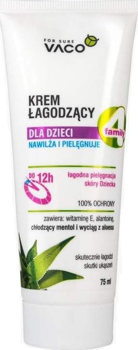 Vaco VACO_Żel kremowy dla dzieci łagodzący skutki ukąszeń 75ml
