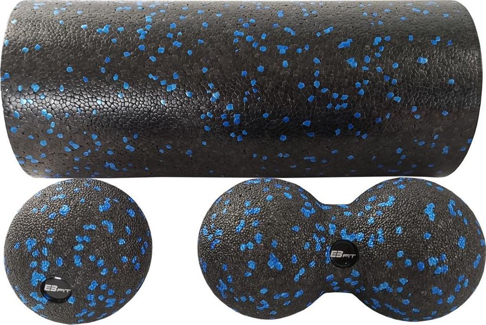 Energetic Body Zestaw do masażu 3w1 roller + 2 piłki