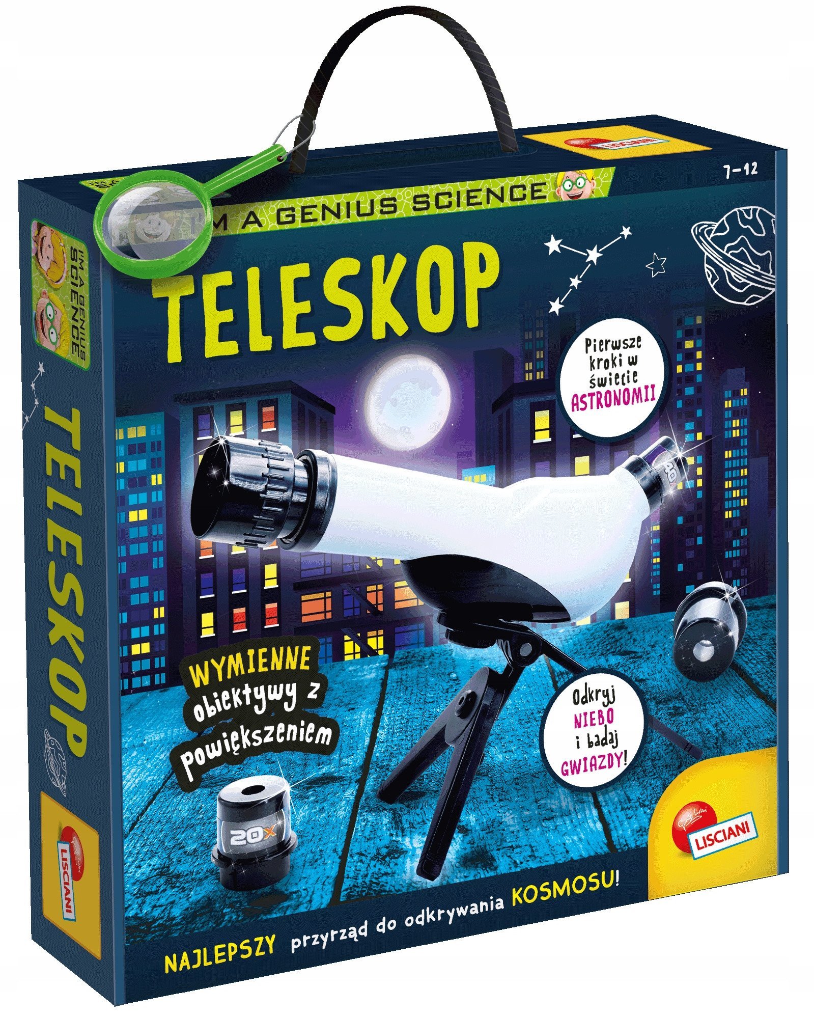 Lisciani I_m a genius Teleskop PL107131 12968