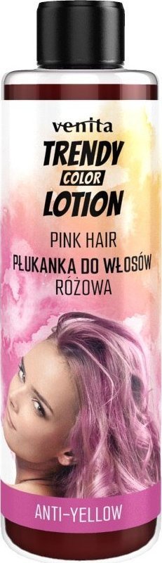 Venita Venita Trendy Color Lotion płukanka do włosów Różowa 200ml